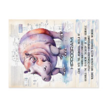 Cute Hippopotame