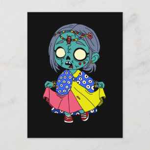 Carte Postale Cute kényan Zombie