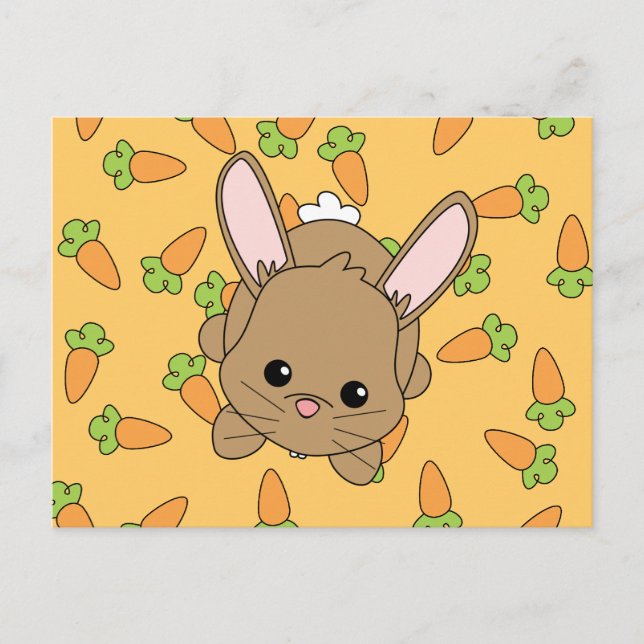 Carte Postale Cute Lil' Bunny (Devant)