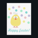 Carte postale Cute Little Chickie Pâques<br><div class="desc">Carte postale Cute Little Chickie Pâques</div>