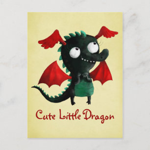 Carte Postale Cute Little Dragon