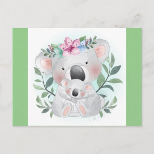 Carte Postale Cute Little Koala