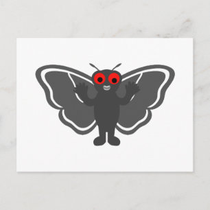 Carte Postale Cute Mothman