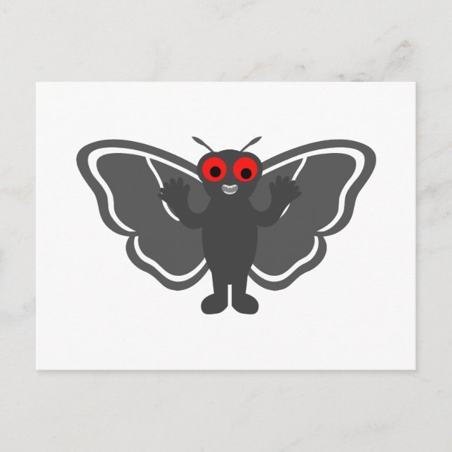Carte Postale Cute Mothman (Devant)