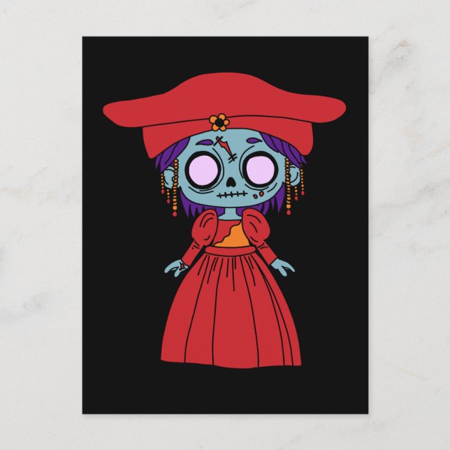 Carte Postale Cute Namibien Zombie (Devant)