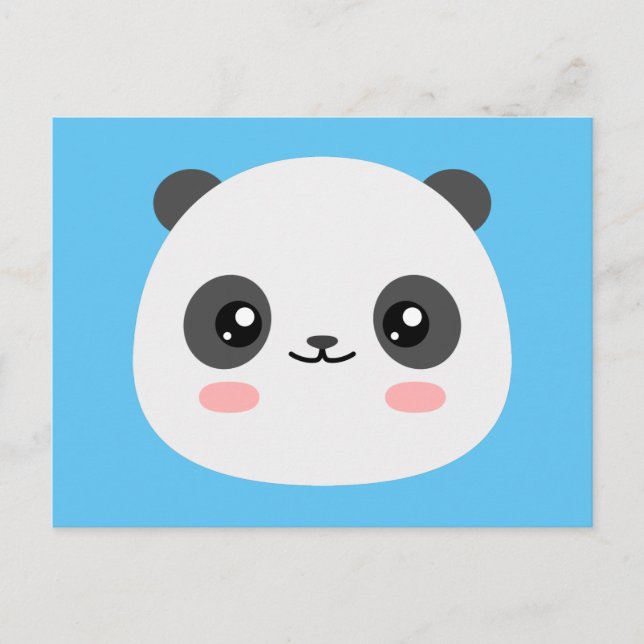 Carte Postale Cute Panda (Devant)
