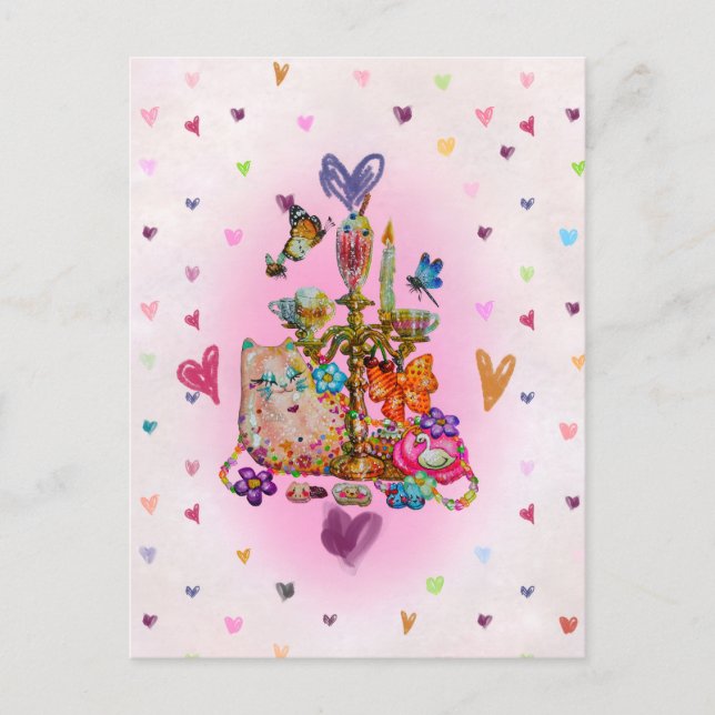 Carte Postale Cute Pastel (Devant)