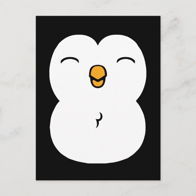 Carte Postale Cute Penguin (Devant)