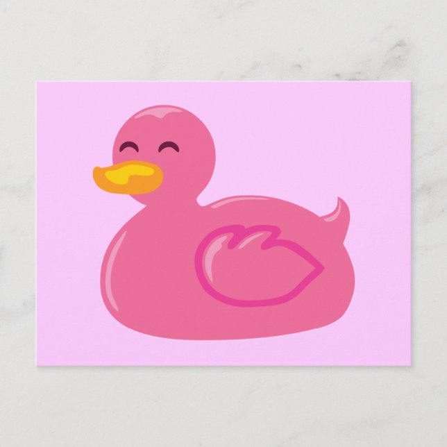 Carte Postale Cute Rubberducky (Devant)