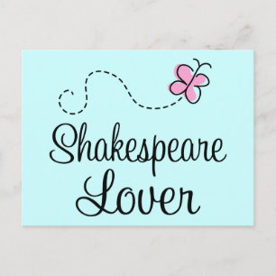 Carte Postale Cute Shakespeare Lover