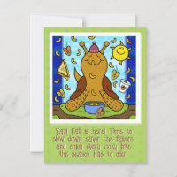 Cute Snail Confort Nourriture Happy Automne Equino