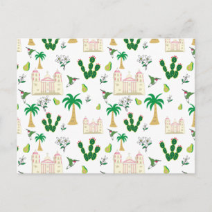 Carte Postale Cute Southern California Animaux et Plantes