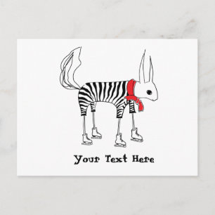 Carte Postale Cute Squirrel Greeting Card