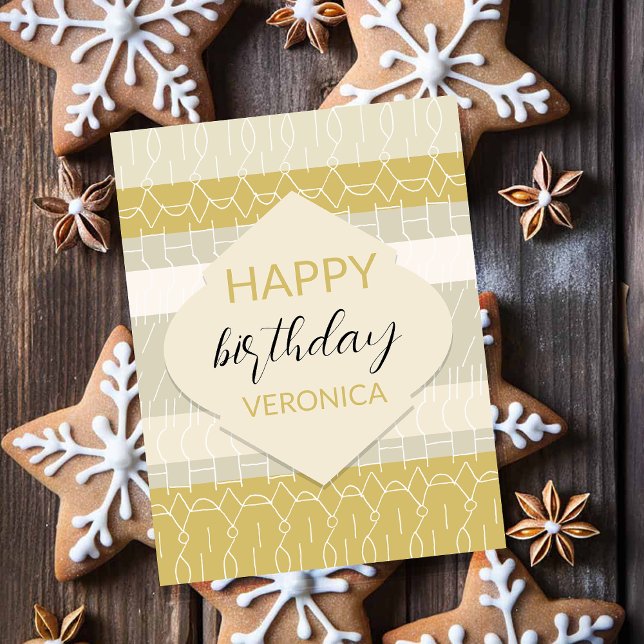 Carte Postale Cute Urban Moderne Pastel Motif géométrique (Créateur téléchargé)