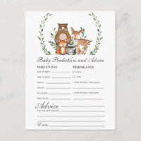 Cute Woodland Animaux Prédictions et conseils pour