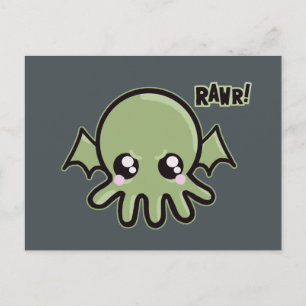 Carte Postale Cutie Baby Cthulhu