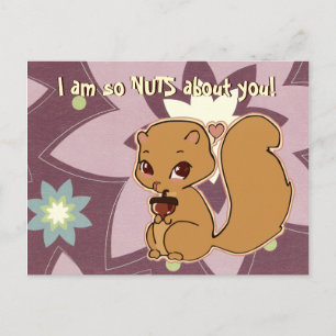 Carte postale Cutie Squirrel