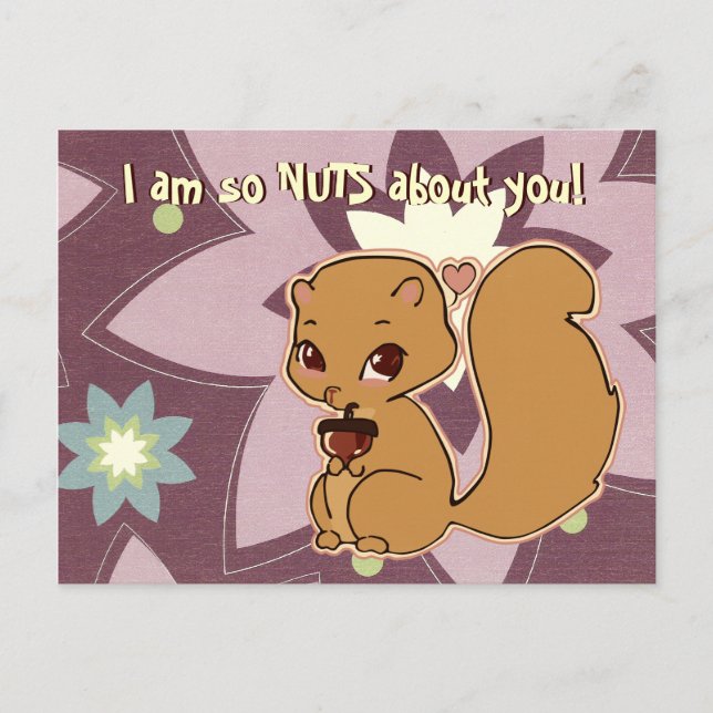 Carte postale Cutie Squirrel (Devant)