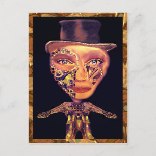 Carte postale Cyborg Tap Dancer