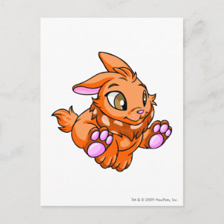 Carte Postale Cybunny Orange