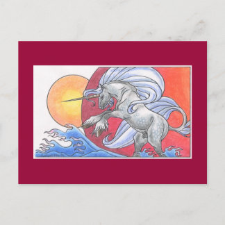 Carte Postale Cycle Unicorn - Été ©1999
