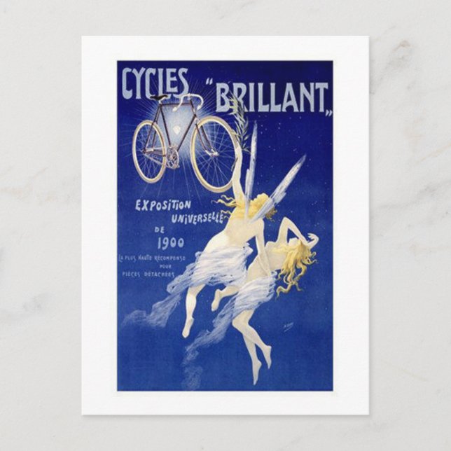 Carte Postale Cycles Brillant (Devant)