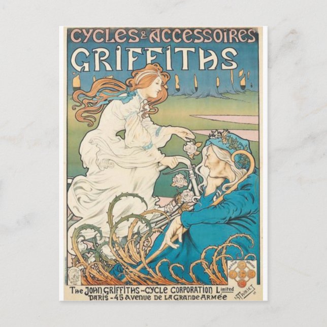 Carte Postale Cycles de Griffiths (Devant)