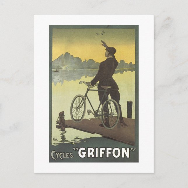Carte Postale Cycles Griffon (Devant)