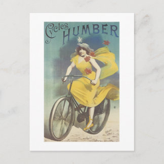 Carte Postale Cycles Humber