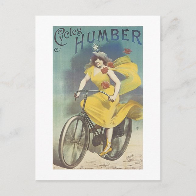 Carte Postale Cycles Humber (Devant)
