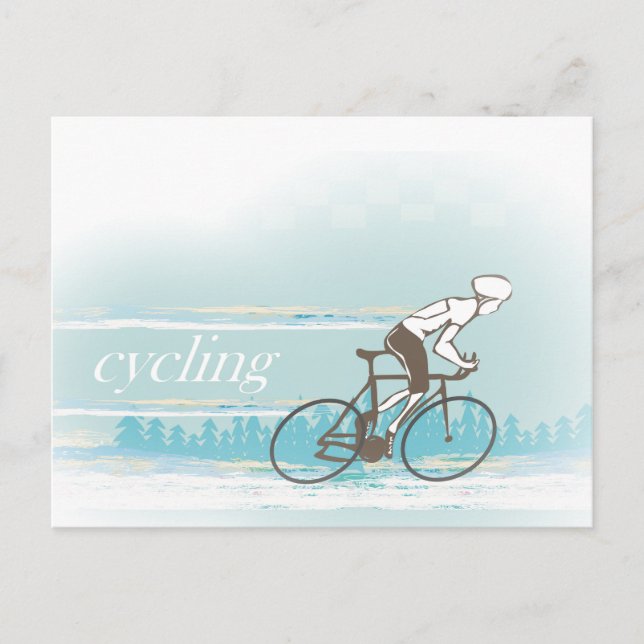 Carte postale Cyclisme (Devant)