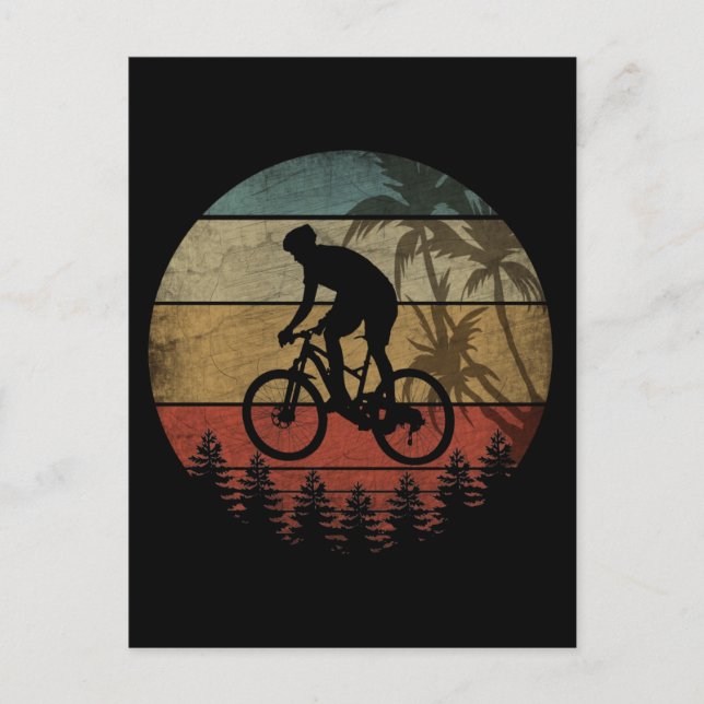 CARTE POSTALE CYCLISME RÉTRO (Devant)