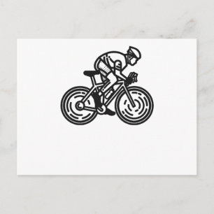 Carte Postale cycliste