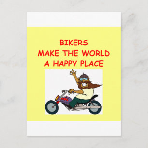 Carte Postale cycliste