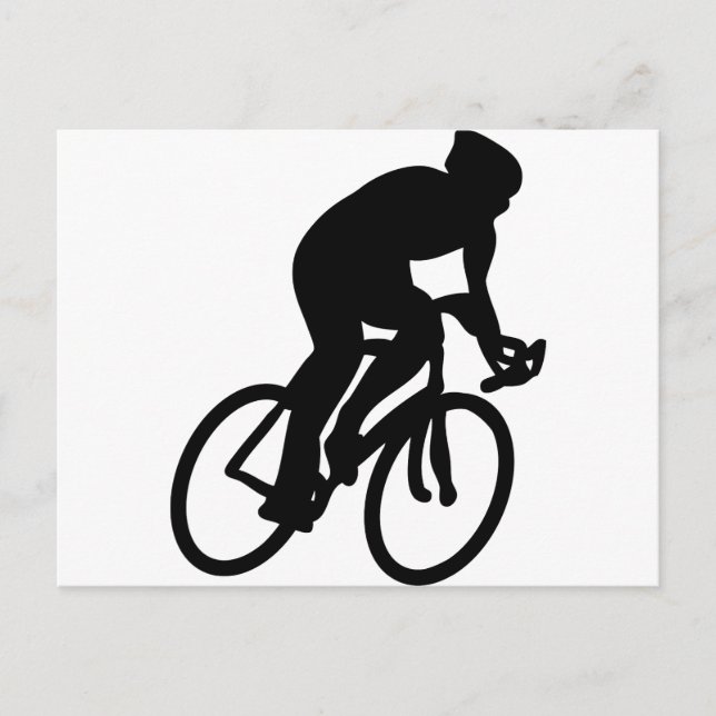 Carte Postale cycliste tour de france (Devant)