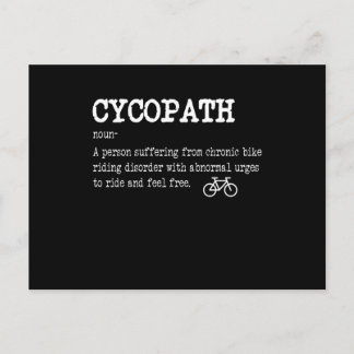 Carte Postale CYCOPATH Drôle Cyclisme Vélo Cycliste