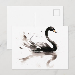 Carte Postale Cygne