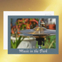 Cymbales Hi-Casquette Musique dans le parc Photogr