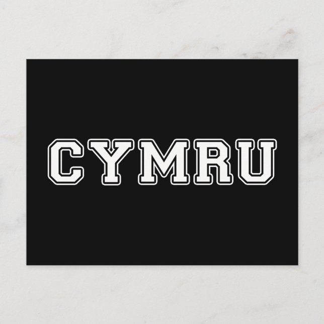 Carte Postale Cymru (Devant)