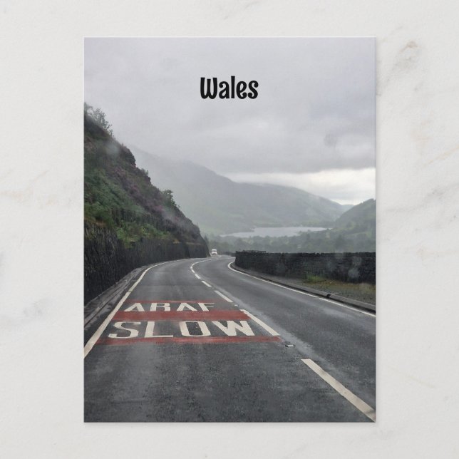 Carte Postale Cymru Wales LENTEMENT  (Devant)