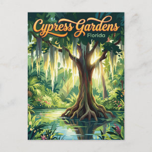 Carte Postale Cypress Gardens Floride