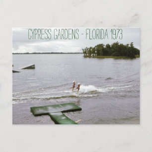 Carte Postale Cypress Gardens Water Ski Show Vintage Inspiré