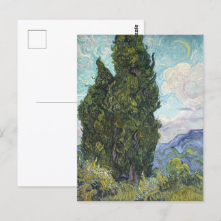Carte Postale Cypresse par Van Gogh