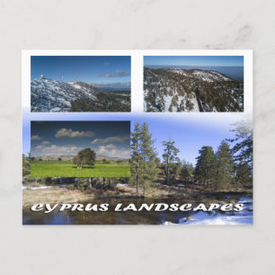 Carte Postale Cyprus landscapes postcard