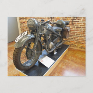 Carte Postale CZ-1935 Moto Vintage militaire