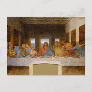 Carte Postale Da Vinci Dernier Supper Fine Art Classic