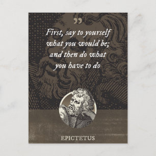 Carte Postale D'abord, dites-vous ce que vous seriez, puis