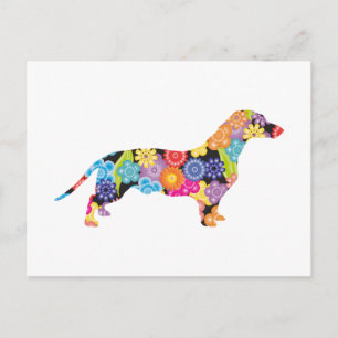 Carte Postale Dachshund
