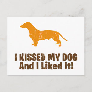 Carte Postale Dachshund