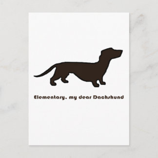 Carte Postale Dachshund